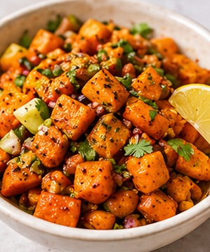 Sweet Potato Chaat